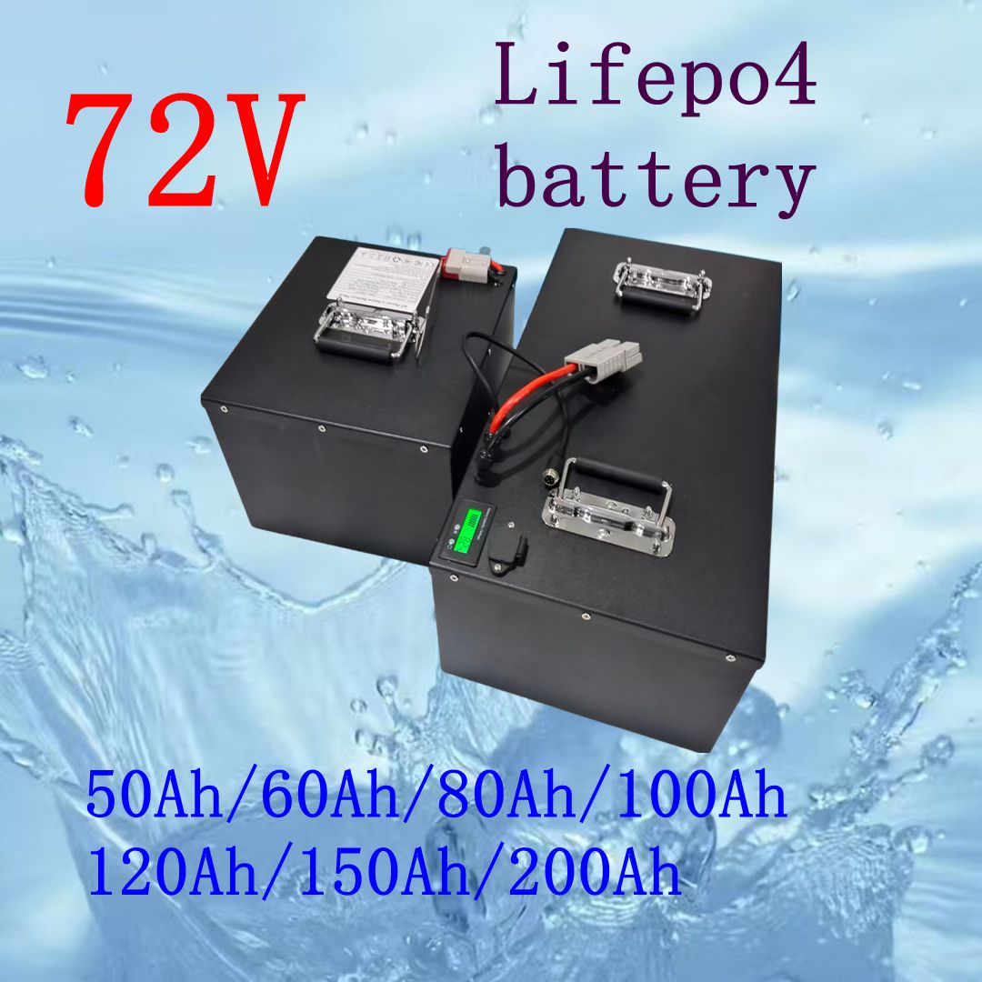 72V 60Ah Lifepo4 Battery Pack - بطارية ليثيوم فوسفات الحديد (LiFePO4) بجهد