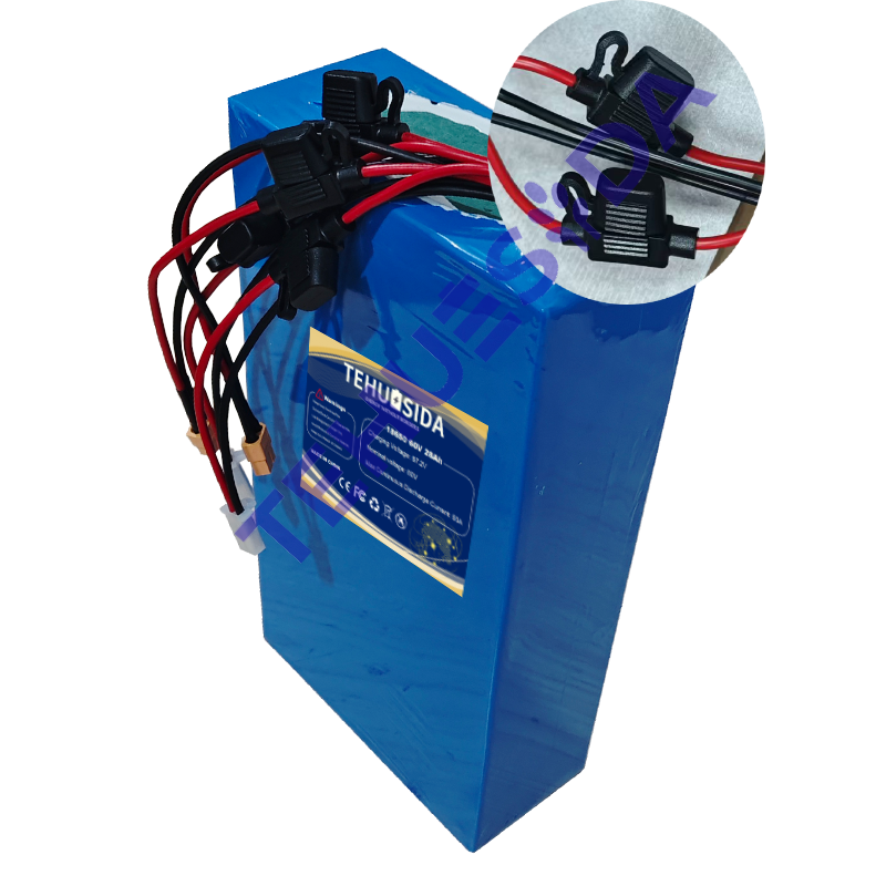 بطارية ليثيوم 60 فولت 28 أمبير - مراجعة 60V 30Ah Electric Scooter Battery وسعره