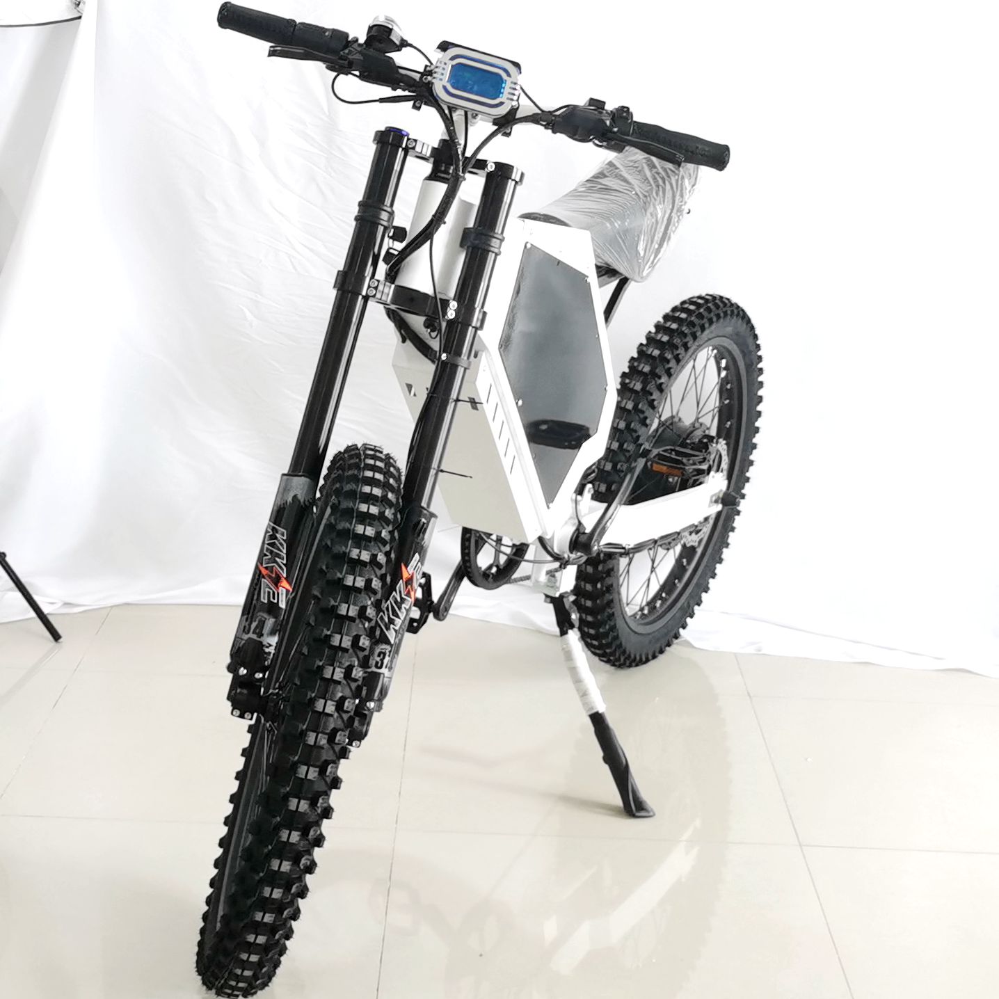 دراجة نارية كهربائية جديدة 125 - مراجعة 72V 12000W Electric Dirt Bike وسعره
