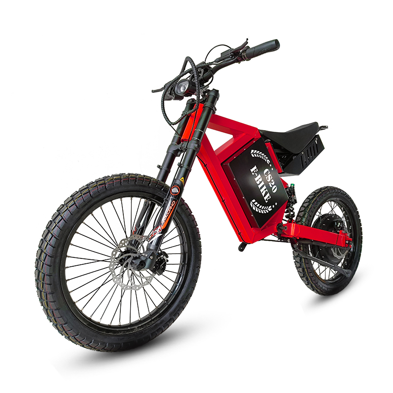 دراجة كهربائية احترافية عالية  - مراجعة 72V 12000W Electric Dirt Bike وسعره