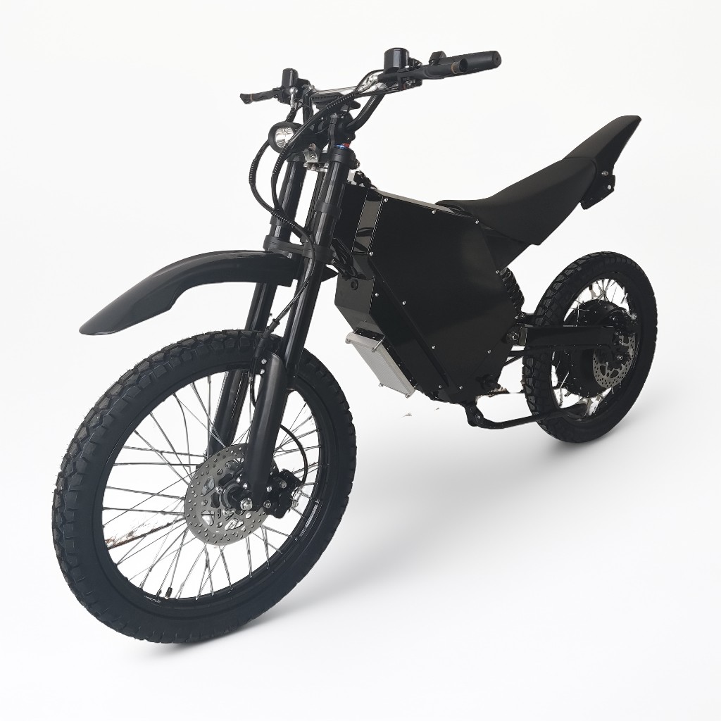 دراجة جبلية كهربائية بمحرك خلف - مراجعة 8000W Stealth Bomber Ebike وسعره